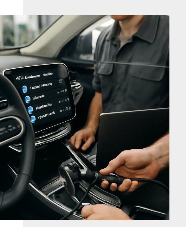 Установка приложений Geely для мультимедиа автомобиля в Димитровграде