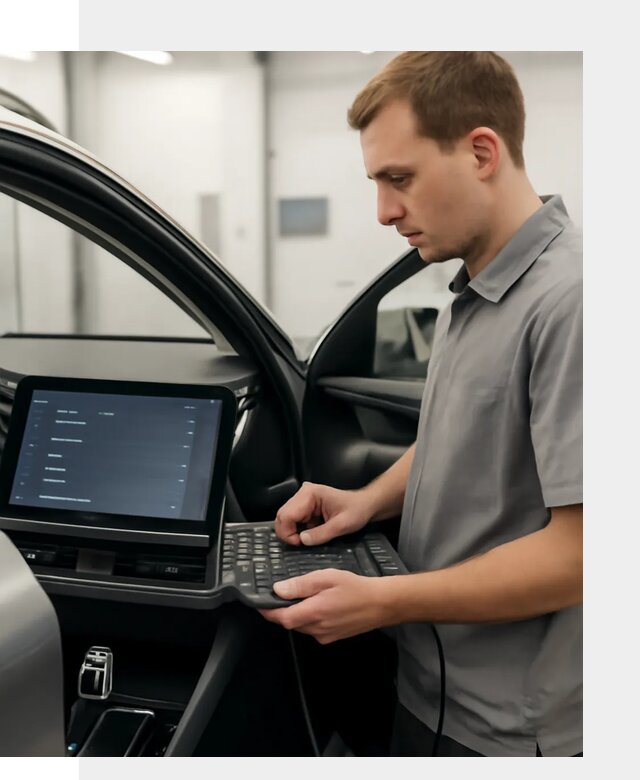 Русификация мультимедиа автомобилей Lynk Co в Димитровграде